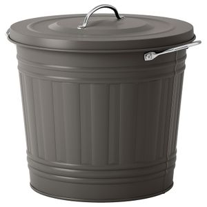 سطل زباله درب دار ایکیا مدل IKEA KNOOD حجم 16 لیتر
